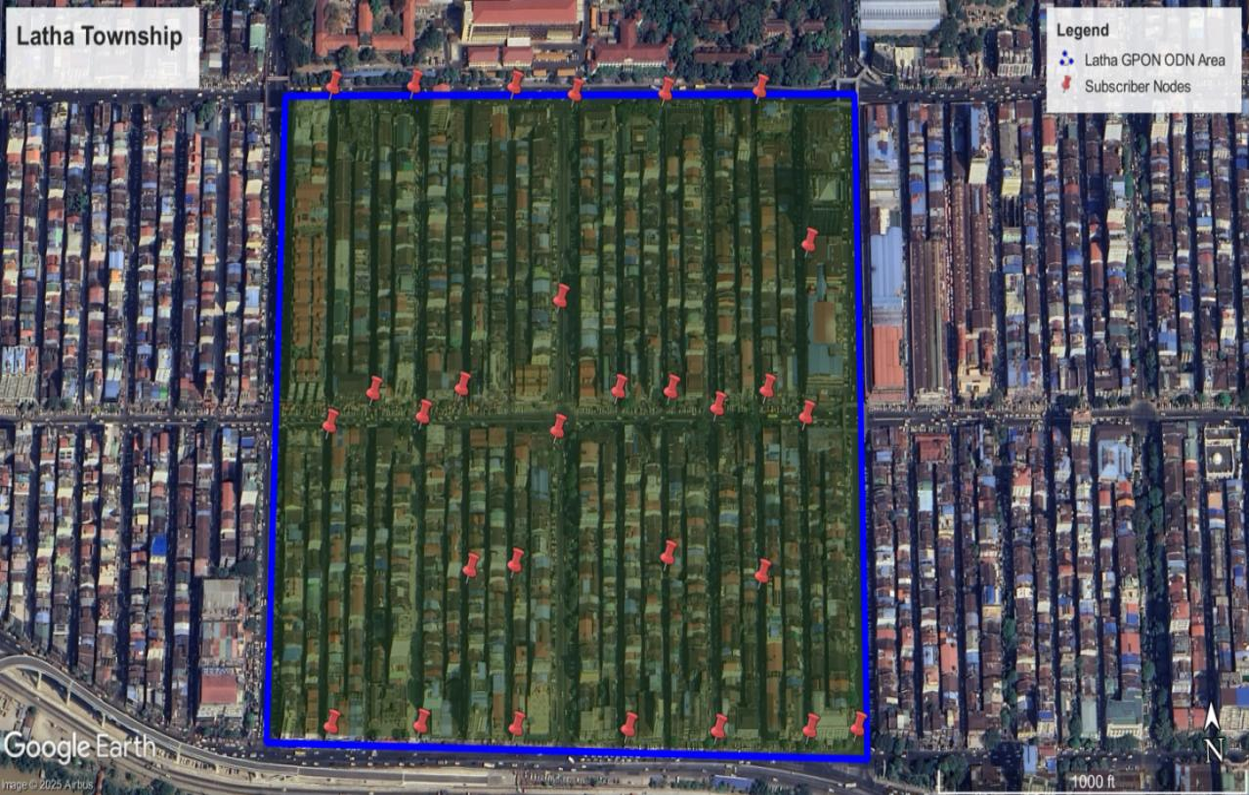 Fiber Installation in Latha Township